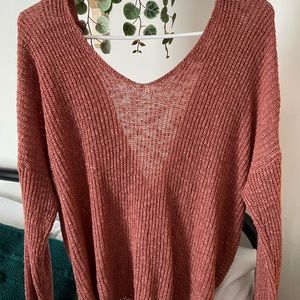 Knitted blouse